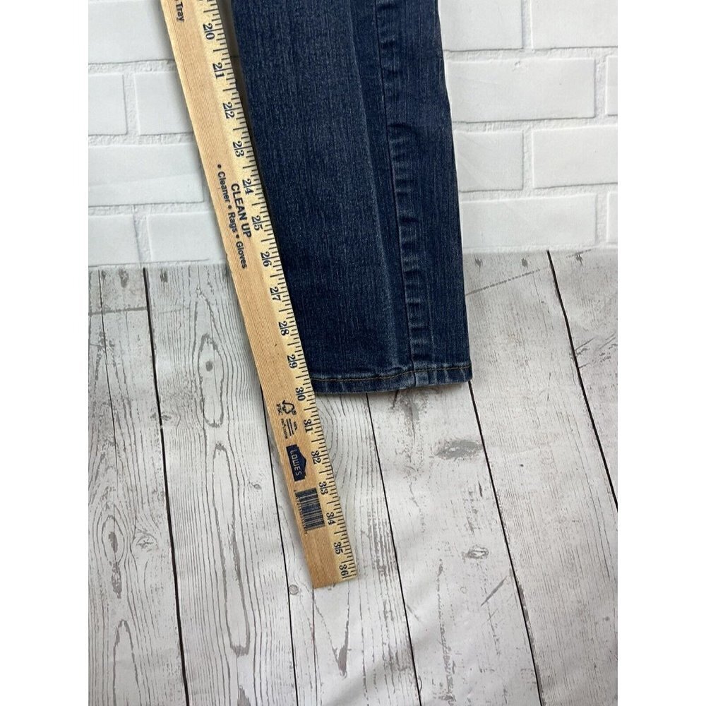 The Limited Denim Skinny Leg Dark Blue Jeans 917 Womens 6 - Picture 10 of 12